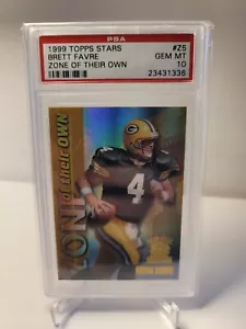 1999 Topps Stars Zone of Their Own Brett Favre PSA 10 - /1999 - Picture 1 of 2