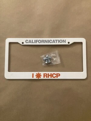 Marco de matrícula promocional Red Hot Chili Peppers Californication Foto 1 de 4
