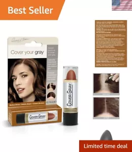 Medium Brown Touch-Up Stick: Quick Hair Gray Coverage with Anti-Aging Benefits - Picture 1 of 11