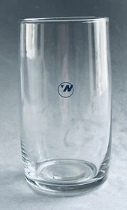 Vaso de vino de Northwest Airlines - logotipo de brújula - Imagen 1 de 2