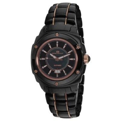 Oceanaut High-tech Ceramic Date Black Mother-of-pearl Dial Women's Watch $795 - Image 1 of 2