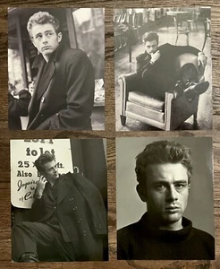 Set (4) JAMES DEAN 8x10 Photographs Art Cardstock Photos Postercards Postcards - Picture 1 of 9