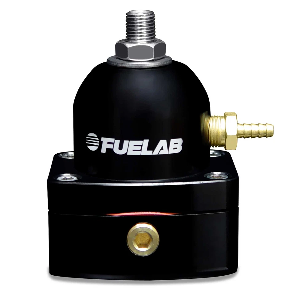 Fuelab EFi Fuel Regulator High Pressure -6 JIC Inlets, Black - 515xx Series - Image 1 of 2