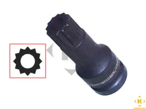 Transmission Drain Plug Socket Audi A3 A4 A6 VW Golf Tri-Square 16mm - Picture 1 of 2