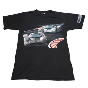 RARE Vintage 90s Mercedes Sauber Racing T-Shirt Le Mans IMSA Oneita USA Small ** - Picture 1 of 10