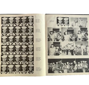The Anchor Navy Boot Camp 1954 Annuario Compagnia 258 San Diego Addestramento Navale - Foto 1 di 7