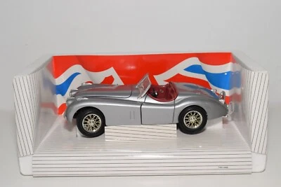 A60 1:18 ERTL 7482 1948 JAGUAR XK120 XK 120 METALLIC GREY MIB - Photo 1/4