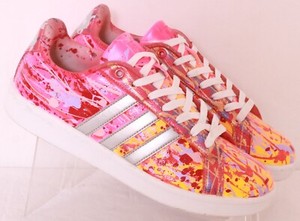 Adidas Neo Pink Athletic Shoes For Women For Sale Ebay
