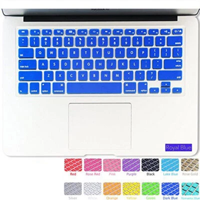 Laptop Silicone Keyboard Protector Skin Cover For Apple Macbook Pro 13" 15" 11" - Image 1 of 4