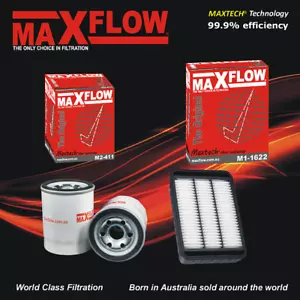 Air Oil Filter Service Kit For Mitsubishi Lancer CJ Petrol 2.4L 4B12 MAXFLOW® - Picture 1 of 1