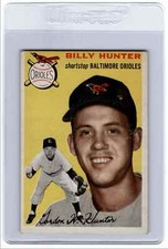 1954 Topps Billy Hunter Baltimore Orioles #48