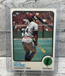 1973 Topps - Pete Rose Baseball Card #130 MLB Cincinnati Reds Vintage - Picture 1 of 12