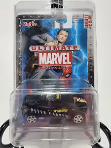 Maisto Ultimate Marvel Die-Cast Collection Spiderman Peter Parker Pontiac Rev - Picture 1 of 3