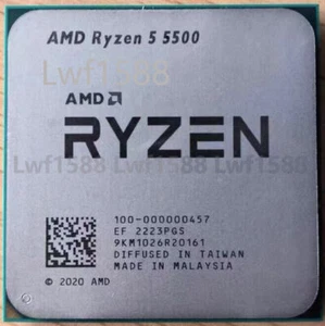 AMD Ryzen 5 5 5500 6-core AM4 12-thread 3.6GHz 65W CPU processor R5 5500 - Picture 1 of 1