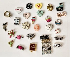 AUTHENTIC ORIGAMI OWL CHARMS!   MANY RETIRED  YOU CHOOSE ~ COMBINED SHIPPING - Bild 1 von 33