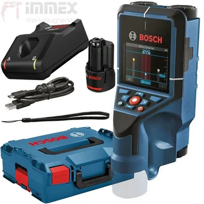 Bosch Wallscanner 12V D-TECT 200C Ortungsgerät + Akku Ladegerät 0601081601 - Bild 1 von 4