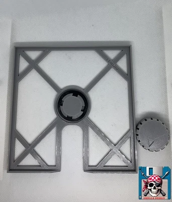 🕹️ 5,25 Diskettenreiniger/ Reinigungsrahmen / Floppy Cleaner Commodore C 64  - Bild 1 von 4