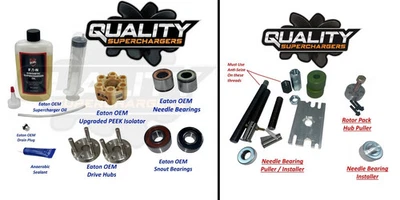 Supercharger Needle Bearings & Hub Puller Works on most Eaton TVS Superchargers - Image 1 of 4