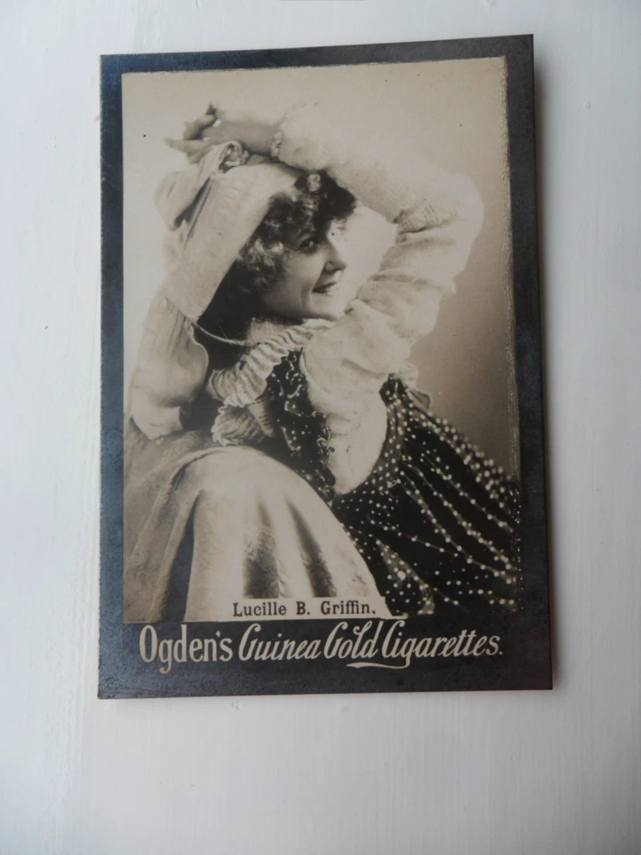 Ogden's Guinea Gold LARGE actress card DX210 Lucille B.Griffin - Image 1 of 1
