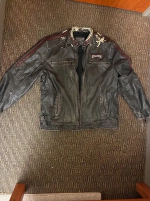 Мужская кожаная куртка Affliction Renegade Riders - Изображение 1 из 2