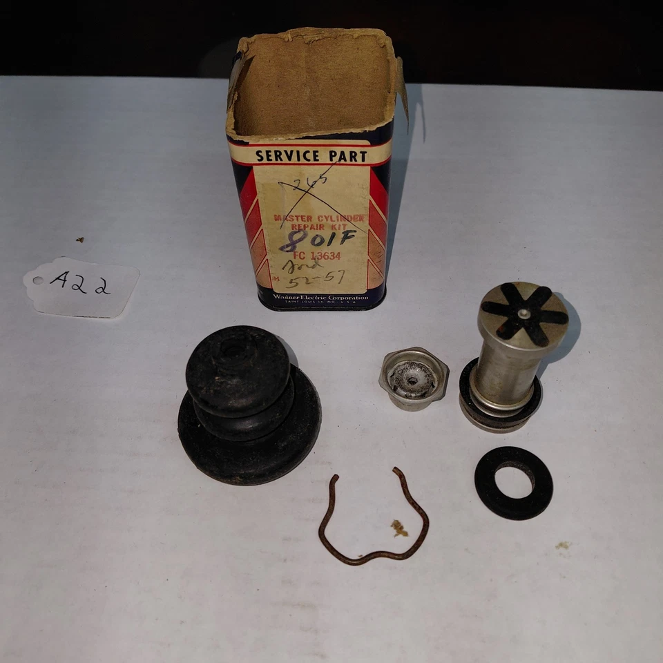 KIT DE REPARACIÓN DE CILINDRO MAESTRO ORIGINAL GM OEM NOS 1" DIÁMETRO NUEVO FC-13634 Foto 1 de 1