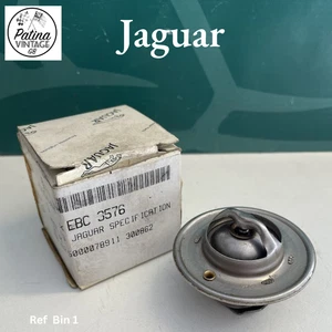 N.O.S GENUINE JAGUAR DAIMLER THERMOSTAT (82 DEGREES) FITS XJ6 XJ12 XJS EBC3576 - Picture 1 of 3