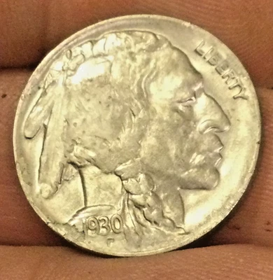 1930 P Buffalo Nickel au Foto 1 de 2