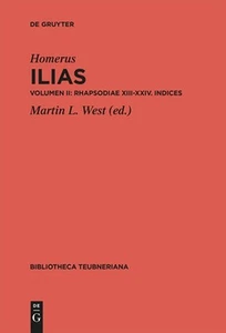 Rhapsodiae Xiii-Xxiv. Indices Vol. Ii: Volumen secundus; Rhapsodiae XIII-XXIV. I - Picture 1 of 1