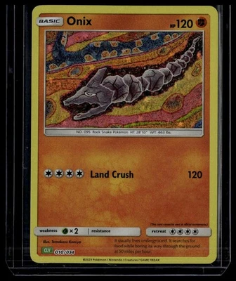Trading Card Game Classic #010/034 Onix - Image 1 of 2