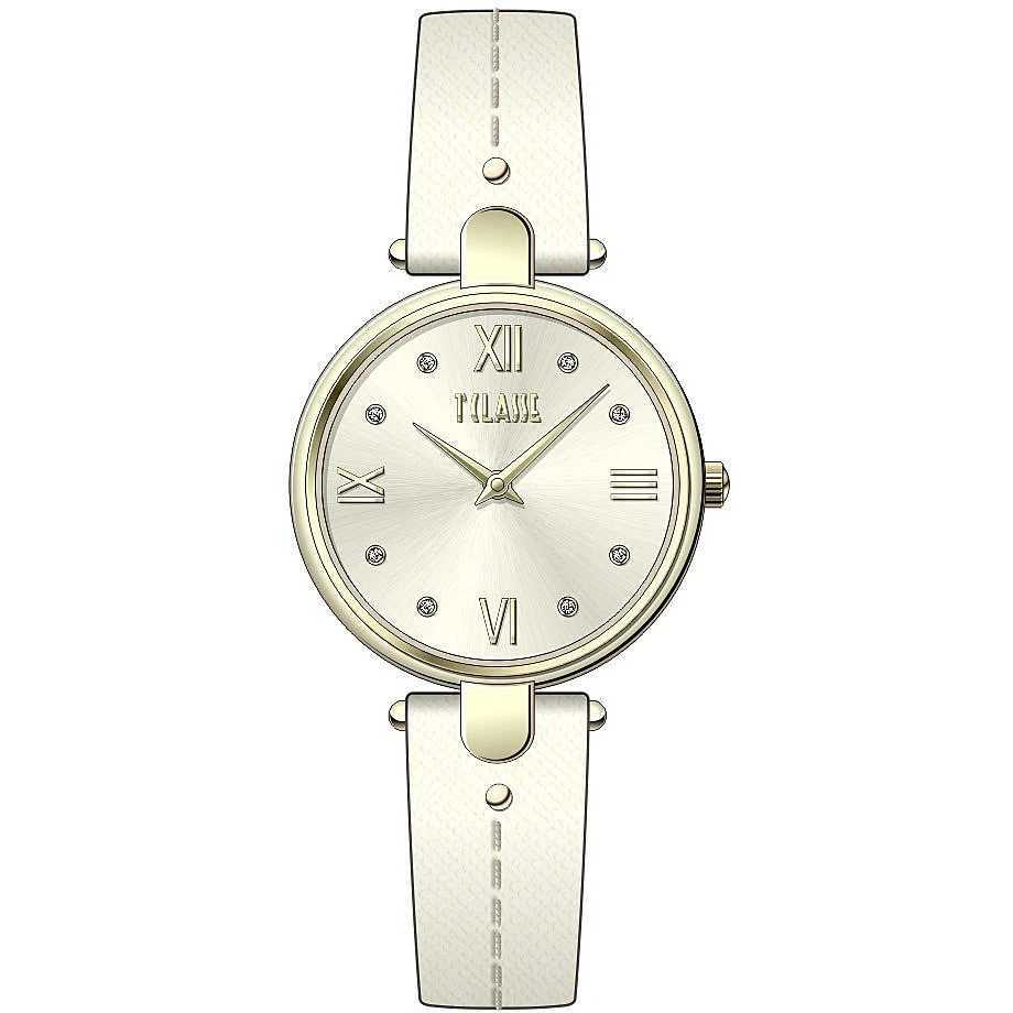 Reloj Pulsera Mujer ALVIERO MARTINI 1a Clase SANTORINI CS.4222L/09 Cuero Blanco Foto 1 de 1