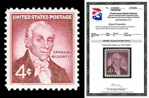 Scott 1138 1959 4c McDowell Issue Mint Graded Superb 98 NH with PSE CERT - Picture 1 of 1