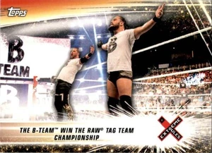 2019 Topps Wwe SummerSlam The B-Team Win The Raw Tag Team Championship #80 - Picture 1 of 2