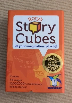 Rory's Story Cubes Game 9 Cubes - Gamewright Classic - Image 1 of 4
