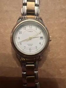 Timex Ladies Two Tone Indigo Watch - Picture 1 of 7