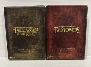 Lord Of The Rings Special Extended Edition Fellowship OTR & Two Towers - Picture 1 of 6