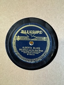 78Rpm Blues, Bill (Jazz) Gillum & His Jazz Boys 'Birmingham Blues' US Bluebird! - Picture 1 of 4