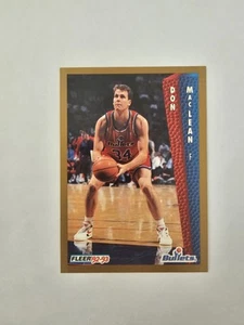 1992-93 Fleer Don MacLean Card #440 Rookie RC - Bild 1 von 2