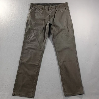 English Laundry Stretch Straight Leg Gray Khaki Pants Mens Size Actual 36x30 - Image 1 of 4