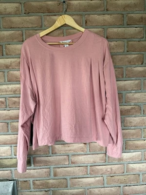 Пуловер Athleta Mauve с длинным рукавом размер XL с двойными застежками на передних сторонах - Изображение 1 из 4