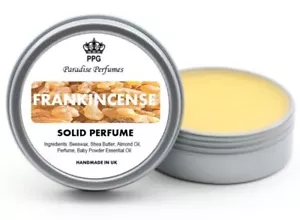 Perfume natural sólido incienso de Paradise perfumes fragancia bálsamo 15 ml - Imagen 1 de 1