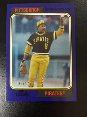 2020 Topps Archives 1974 Topps Purple /175 Willie Stargell #182 HOF - Image 1 of 2