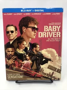 Baby Driver (Blu-Ray, 2017) No Digital Code - Picture 1 of 5