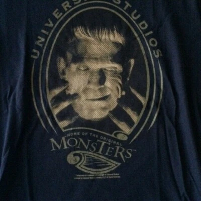 Camiseta Universal Monsters Frankenstein Fuera de Estampado Tallas Limitadas Izquierda  Foto 1 de 2