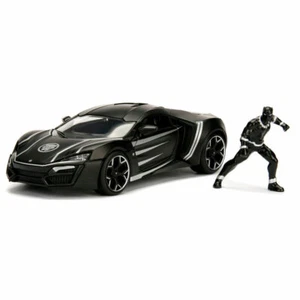 1:24 Jada Hollywood Rides - Lykan Hypersport - Black Panther - Picture 1 of 1