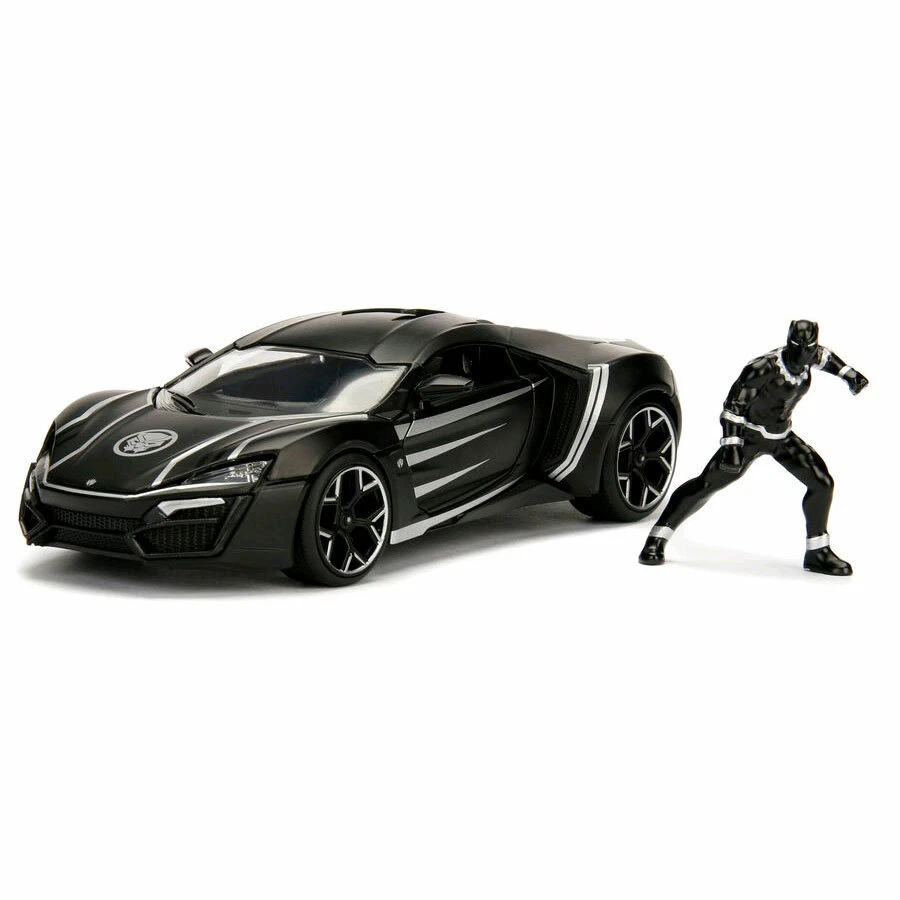 1:24 Jada Hollywood Rides - Lykan Hypersport - Black Panther - Image 1 of 1