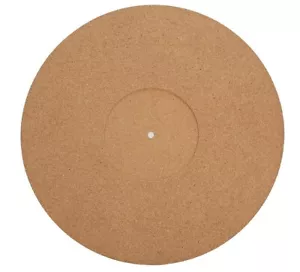 Naturkork Plattenspieler Plattenspieler Matte - 12" Durchmesser und 2mm Dicke - - Bild 1 von 4