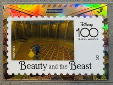 2023 Kakawow Disney 100 Years of Wonder #22 Beauty and the Beast Silver Stamp