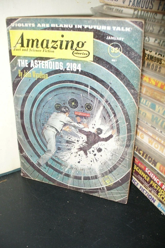 AMAZING STORIES FACT & SCI-FI PULP MAGAZINE 1961 [10 ISSUES] - Image 1 of 1