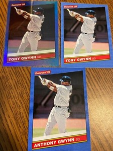 2020 Donruss Variations SP #218 Anthony & Tony Gwynn & Blue. Padres HOF