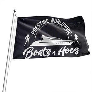 New Prestige Worldwide Banner Flag 3x5 FT Party Garden House Outdoor College Man - Picture 1 of 6